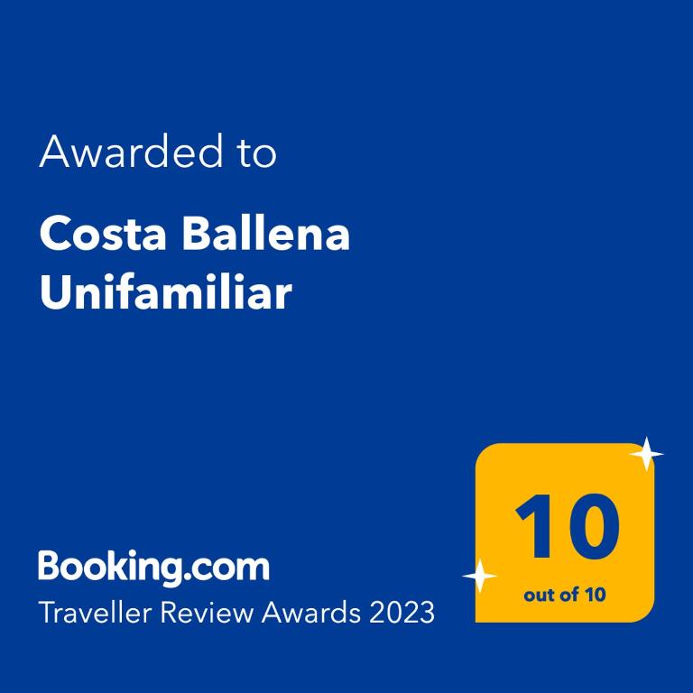 Costa Ballena Unifamiliar tanúsítványa, márkajelzése vagy díja