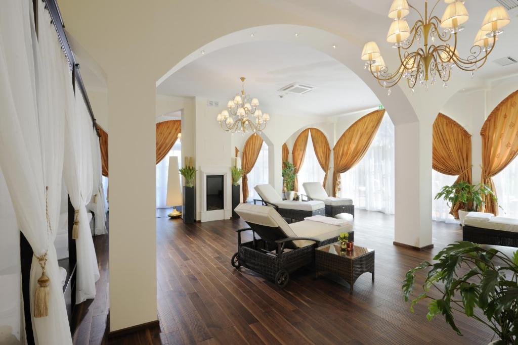 Posezení v ubytování Hotel Gut Ising