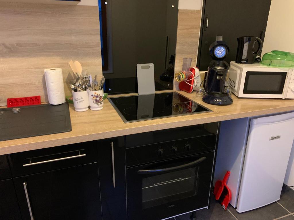 Kuchyňa alebo kuchynka v ubytovaní Chez Elo