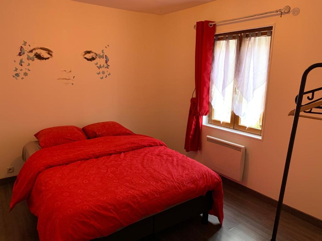 Posteľ alebo postele v izbe v ubytovaní Chez Elo