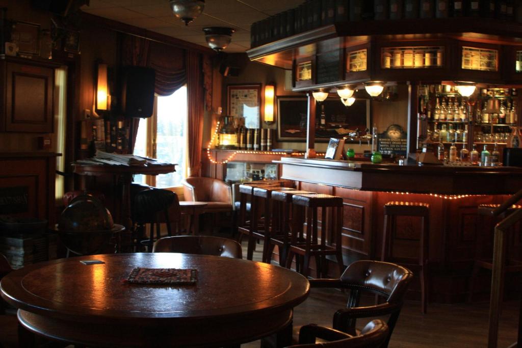 Lounge nebo bar v ubytování Hotel Zee en Duin