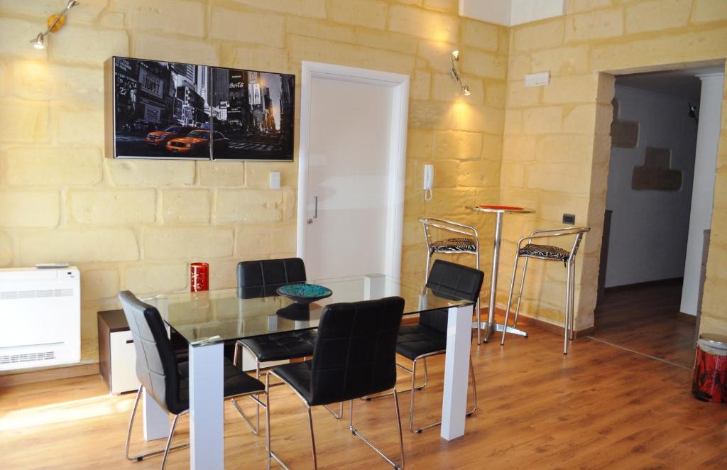 TV a/nebo společenská místnost v ubytování B&B Lecce Holidays