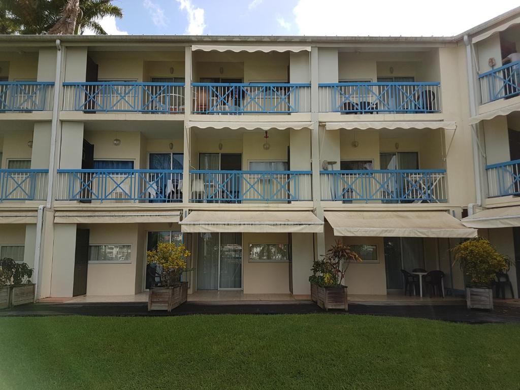 Balkón nebo terasa v ubytování Studio CRISTAL COCO Martinique