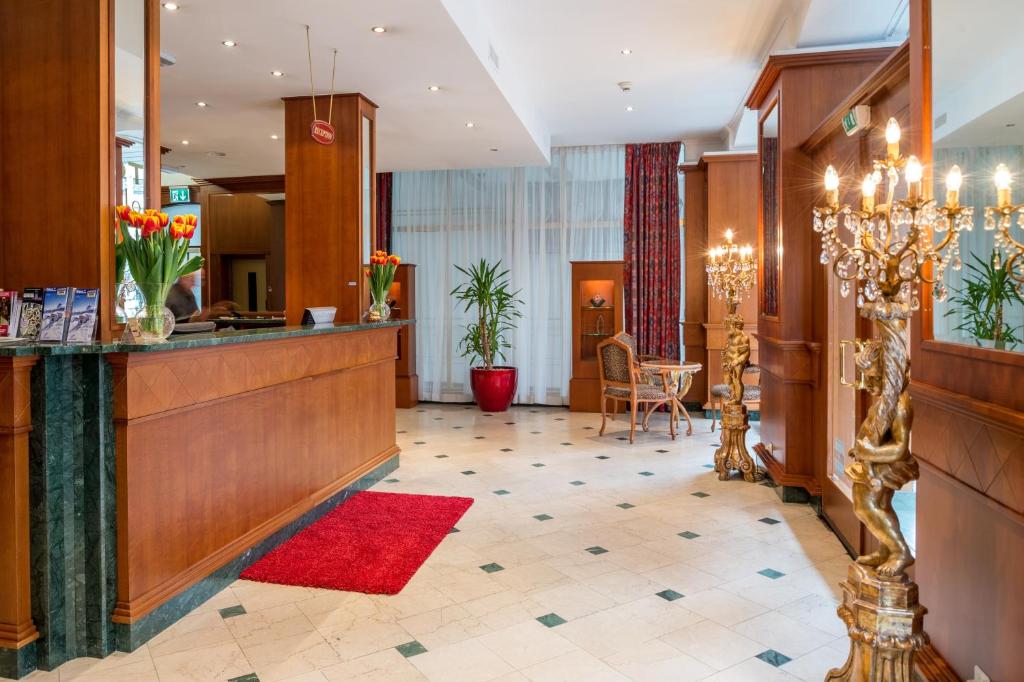 Posezení v ubytování Hotel Diplomate