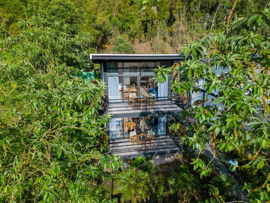 Zahrada ubytování Las Terrazas de Dana Boutique Lodge & Spa