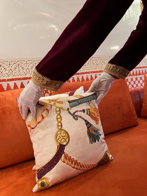 Posezení v ubytování Palais De Fès Suites & Spa