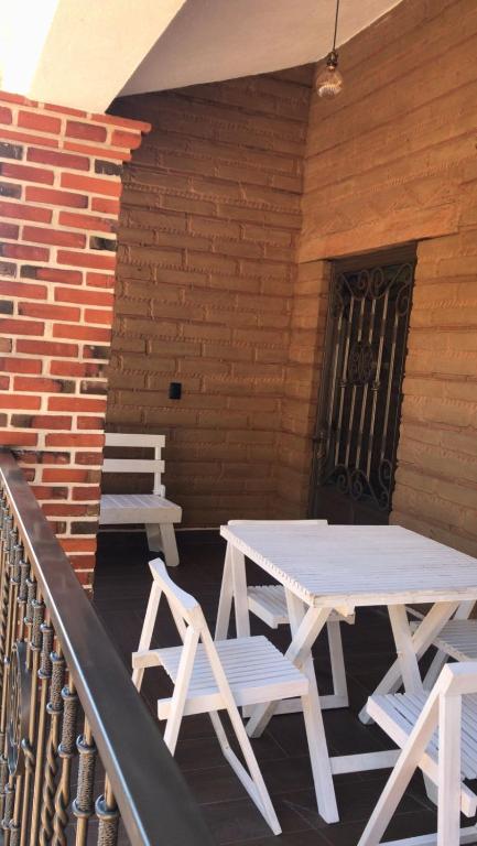 Balkón nebo terasa v ubytování Hostal Casa Flor de Limón