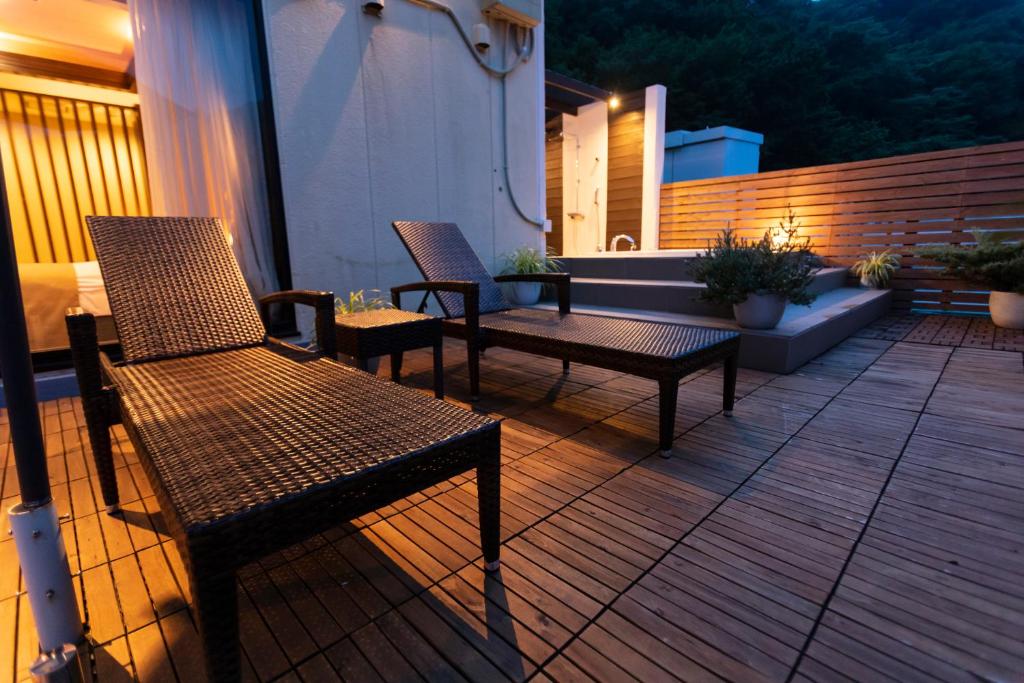 Posezení v ubytování Hotel Gendairakuen Isehara