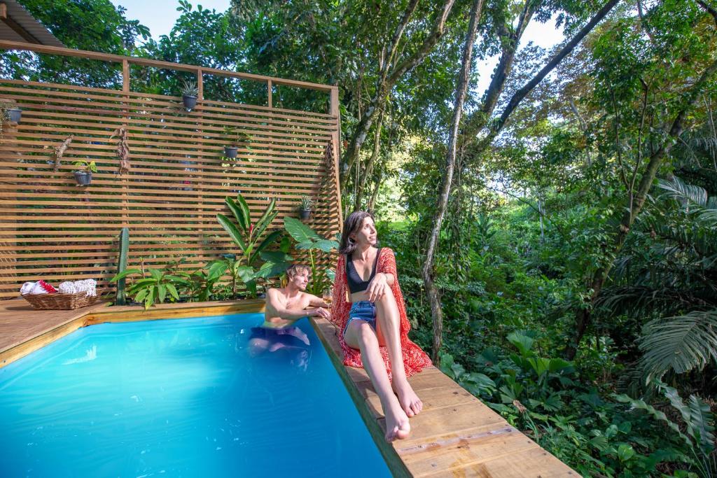 Hosté ubytování Monkey Tiny House - Private swimming pool