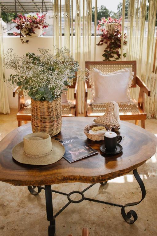 Posezení v ubytování Le Muuch Hotel Boutique