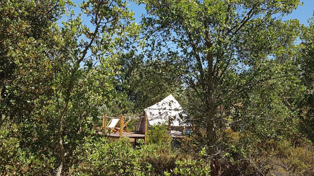 Zahrada ubytování Sublim' Ecolodge