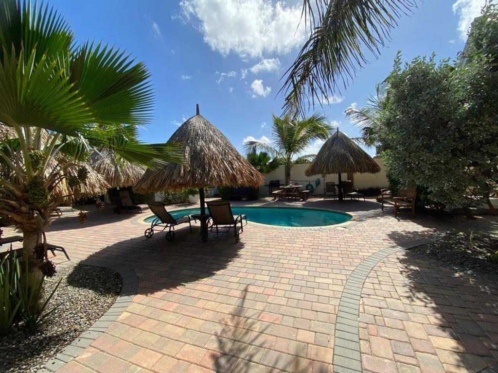 Aruba Tropic Apartments - Suite De Dos Dormitorios Con Sofá Cama