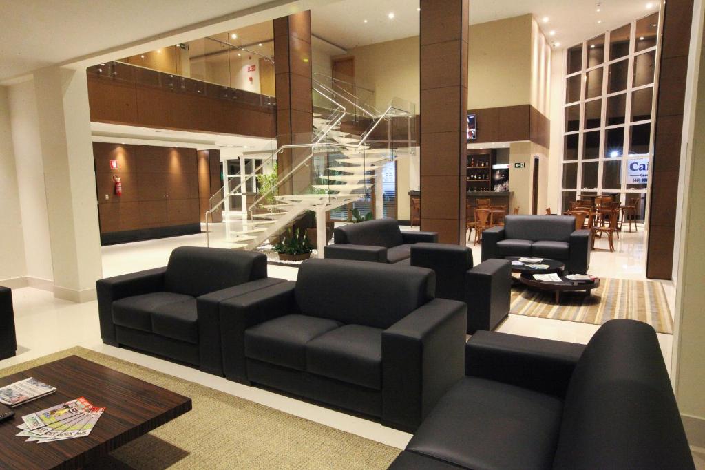 Posezení v ubytování Hotel Caiuá Cascavel