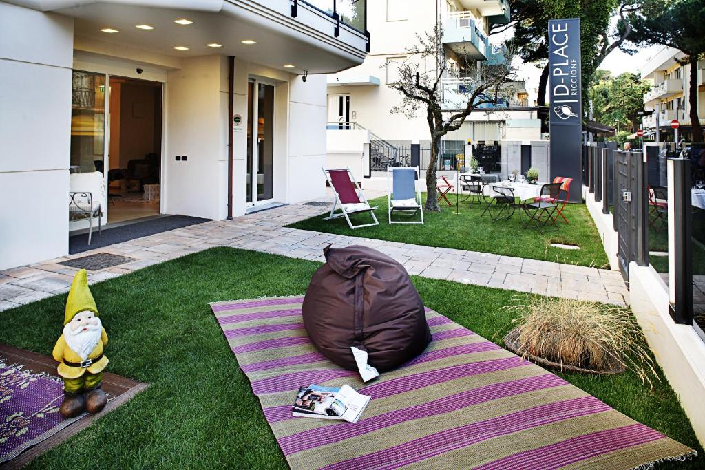 Zahrada ubytování D-Place Hotel & Suite