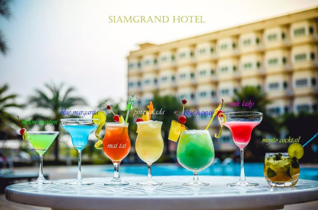 Nápoje v ubytování Siamgrand Hotel