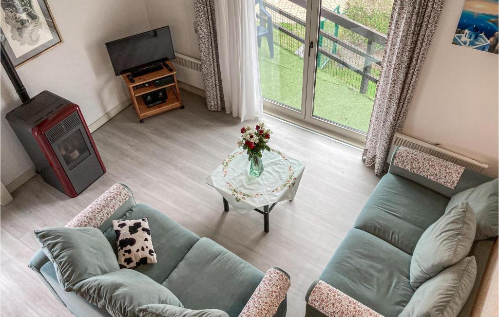 Posezení v ubytování Gorgeous Apartment In Bredene