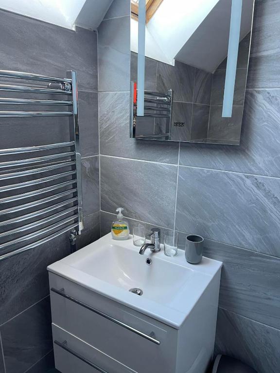 Kúpeľňa v ubytovaní Végvári Hotel Eger