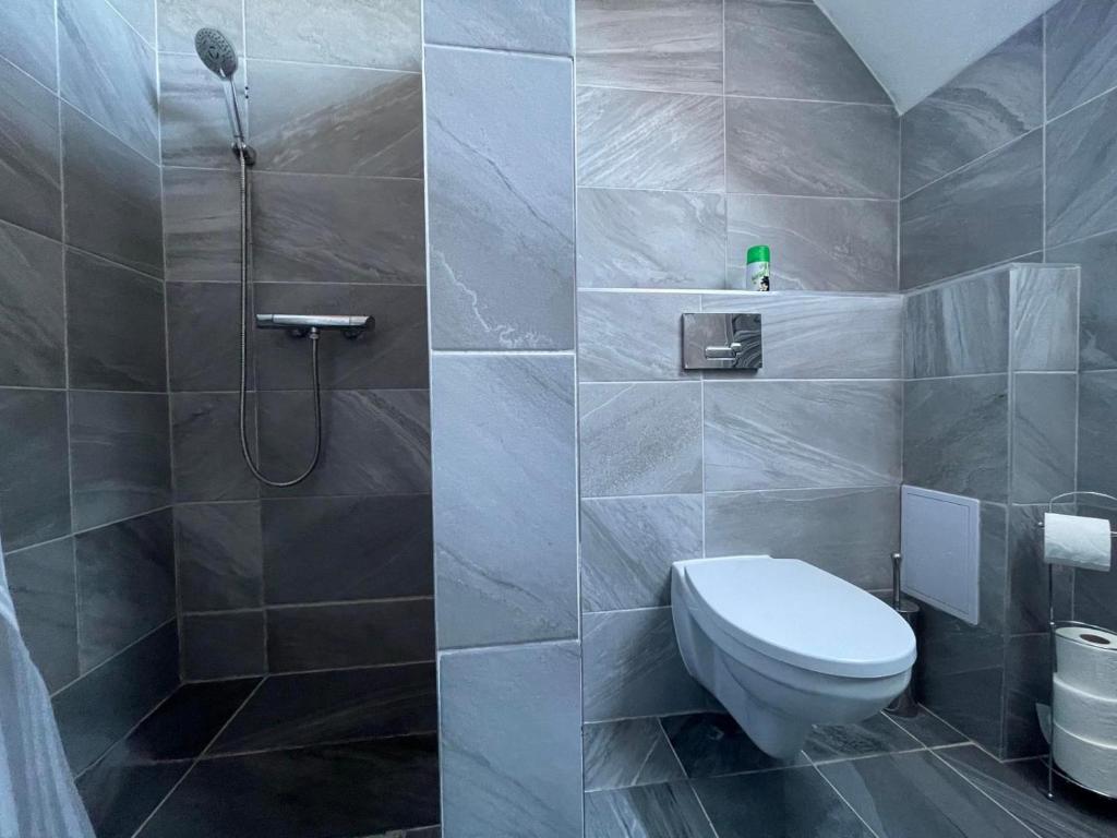 Kúpeľňa v ubytovaní Végvári Hotel Eger