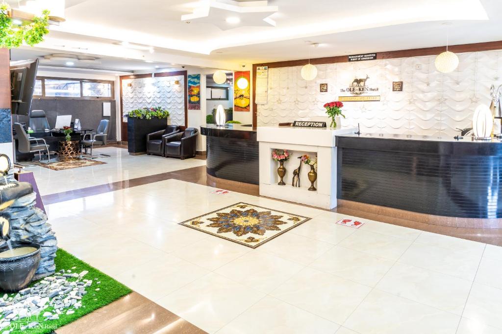 Vstupní hala nebo recepce v ubytování The Ole-Ken Hotel
