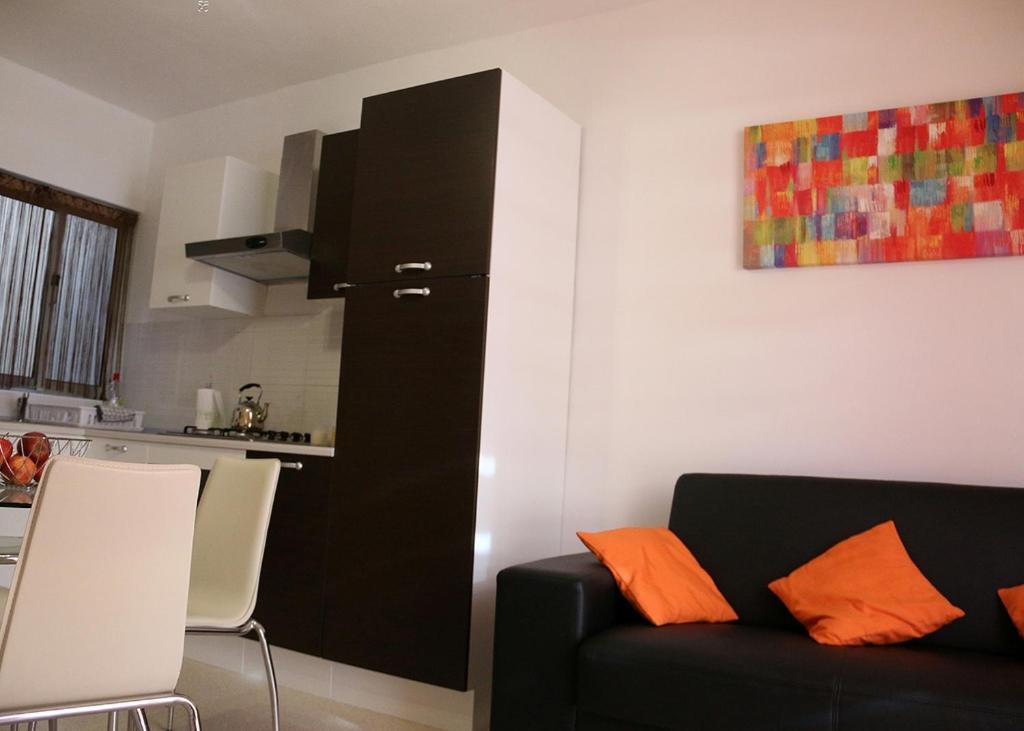 Kuchyň nebo kuchyňský kout v ubytování St.Joseph Apartment