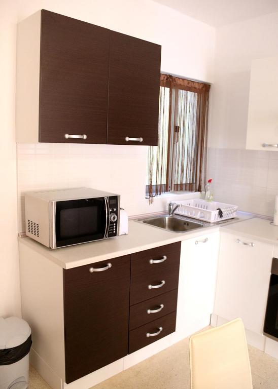 Kuchyň nebo kuchyňský kout v ubytování St.Joseph Apartment