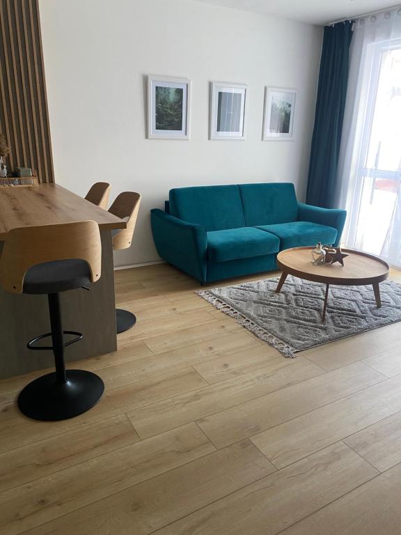 Χώρος καθιστικού στο Hugo Family Apartment