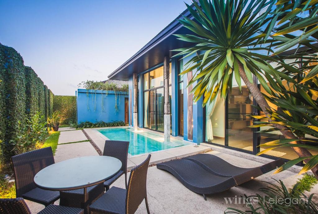Bazén v ubytování One Bedroom Wings Pool Villa nebo v jeho okolí