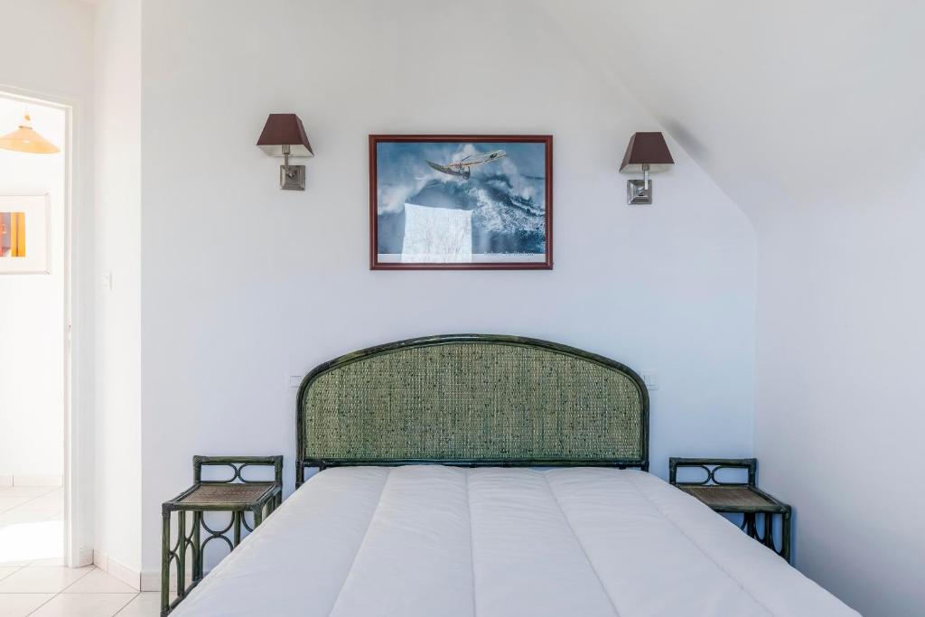 Posteľ alebo postele v izbe v ubytovaní Cap Émeraude - Maison 3 chambres à Erquy