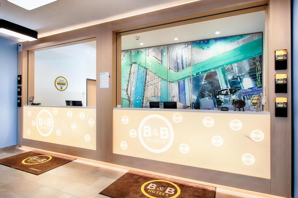 Vstupní hala nebo recepce v ubytování B&B Hotel Chemnitz