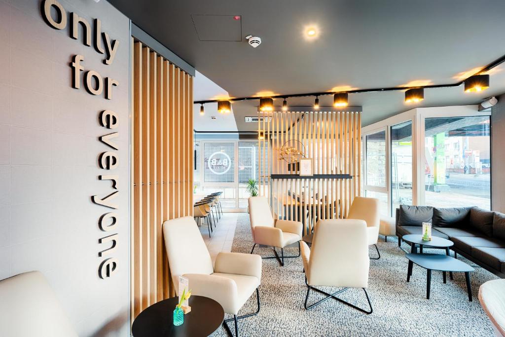 Posezení v ubytování B&B Hotel Bochum-City