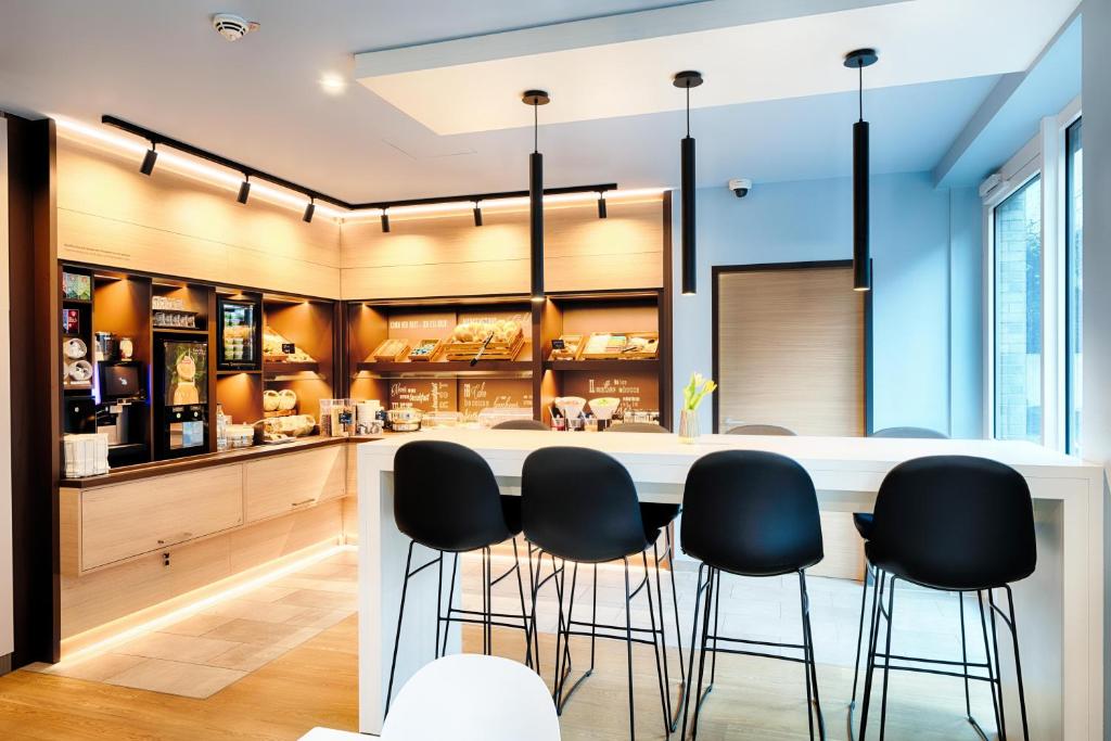 Nápoje v ubytování B&B Hotel Bochum-City