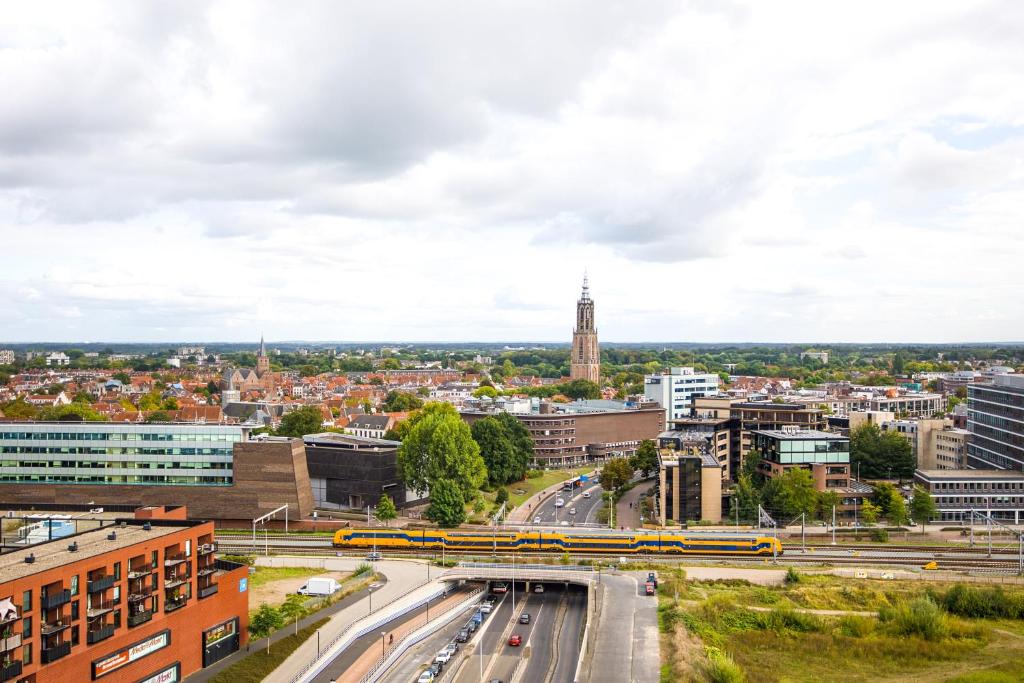 Nespecifikovaný výhled na destinaci Amersfoort nebo výhled na město při pohledu z hotelu