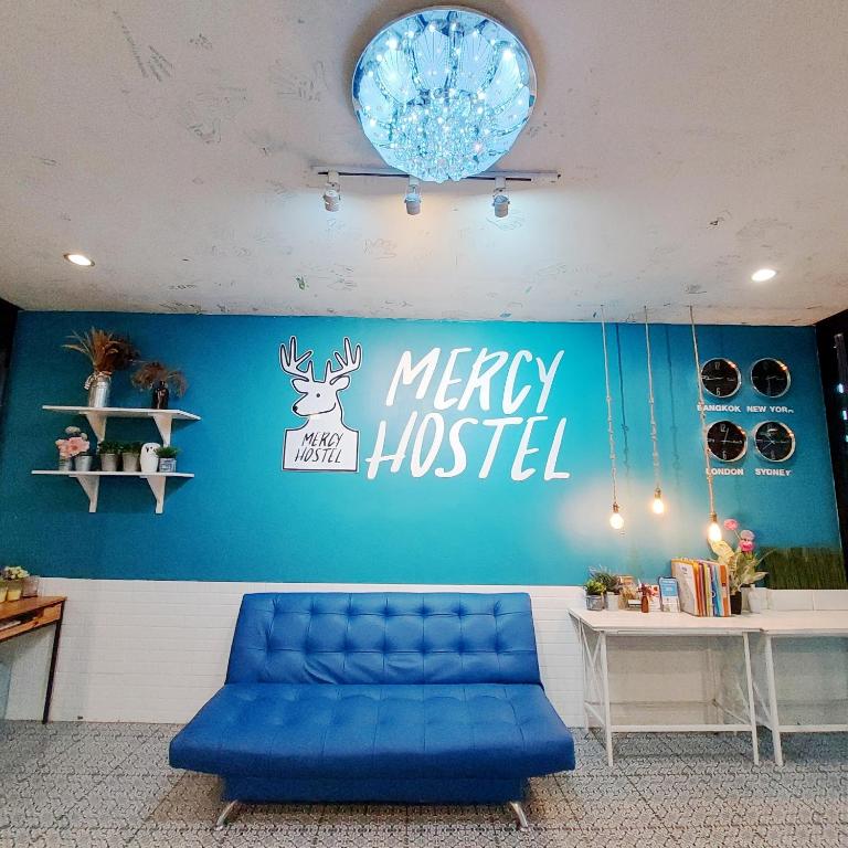 Posezení v ubytování Mercy Hostel