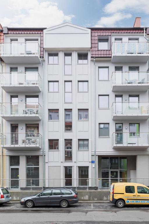 Budova, kde se apartmán nachází