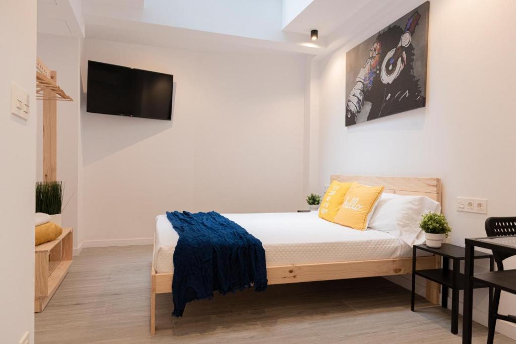Bilbao ROOMS & KITCHEN Zorroza - 带私人浴室的双人间