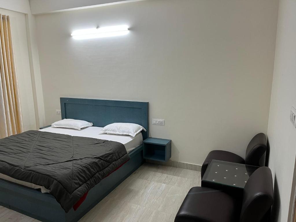 Postel nebo postele na pokoji v ubytování Ranas B&B
