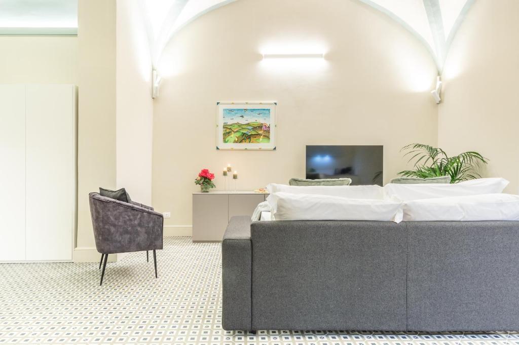 Telewizja i/lub zestaw kina domowego w obiekcie Cavour Five Senses