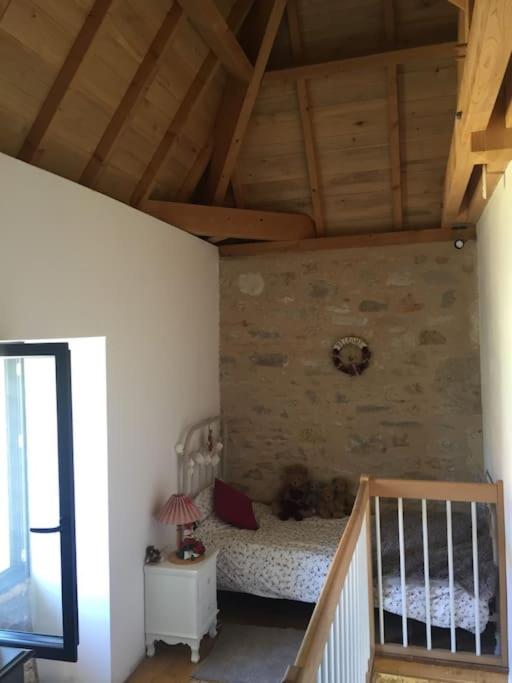Postel nebo postele na pokoji v ubytování Gite de charme 6 pers avec SPA privé