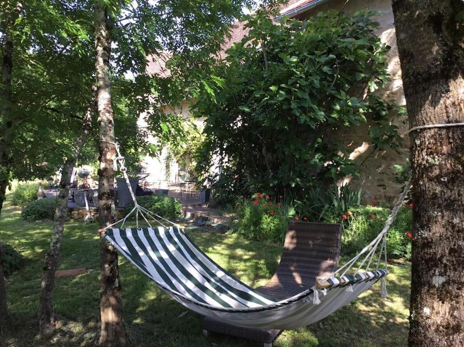 Zahrada ubytování Gite de charme 6 pers avec SPA privé