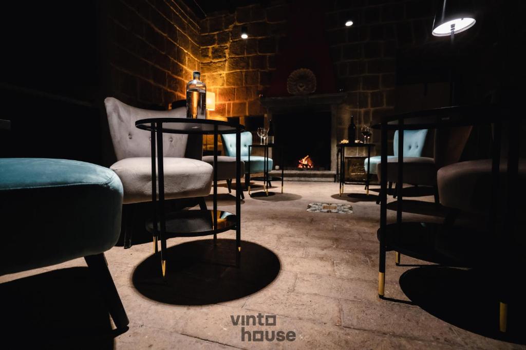 Posezení v ubytování Libera Mente Civita