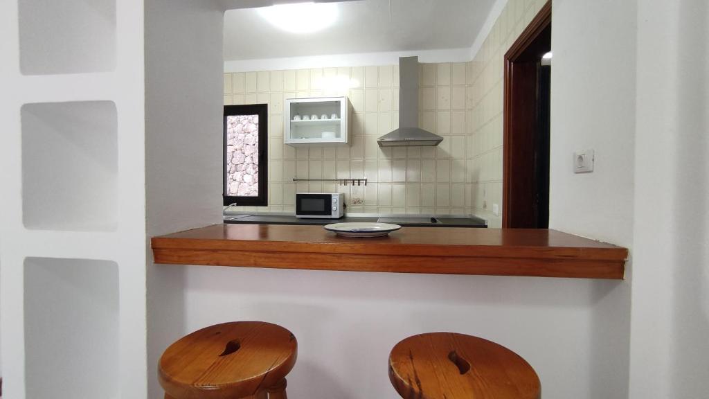 Kuchyň nebo kuchyňský kout v ubytování Casa Margarita