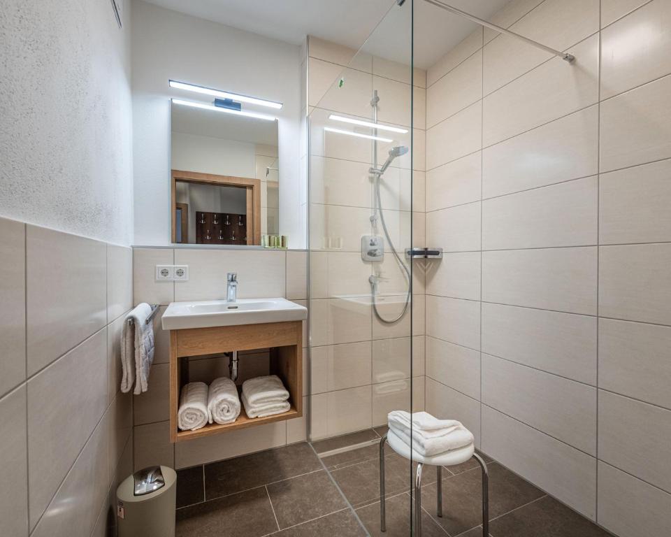 Koupelna v ubytování AlpenParks Premium Apartment Rehrenberg II
