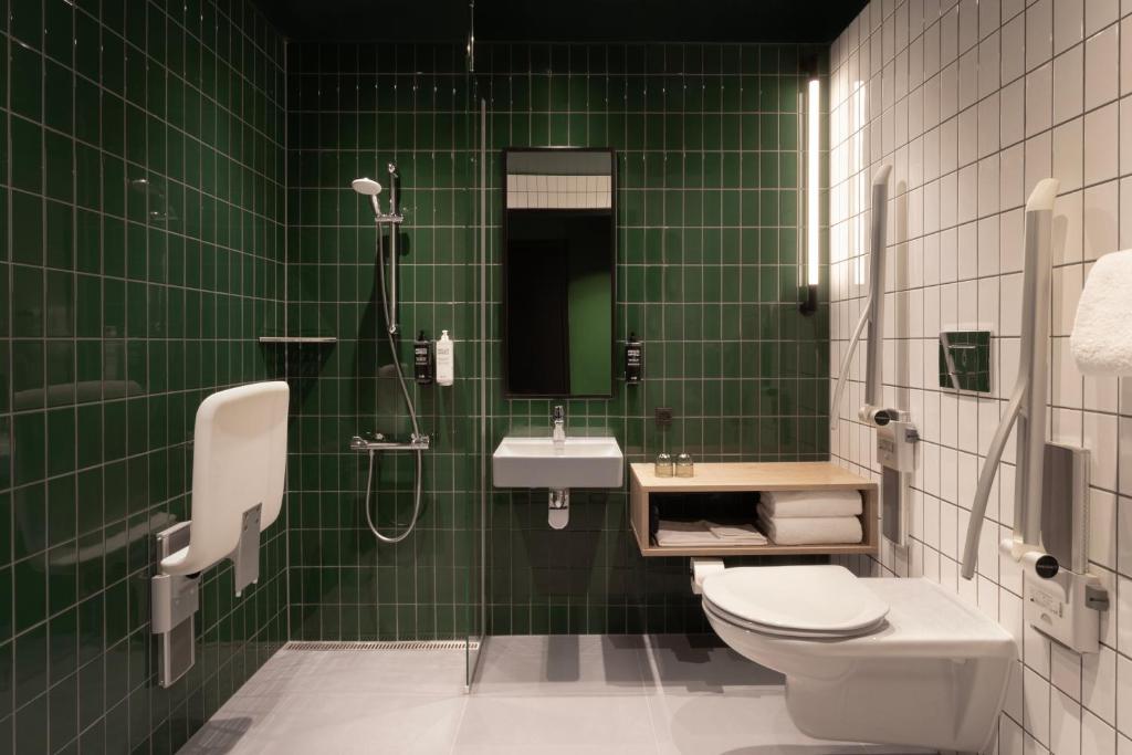 Koupelna v ubytování ibis Styles Copenhagen Orestad
