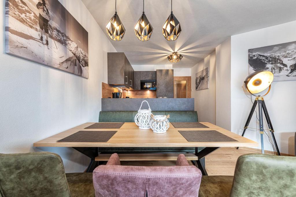 Posezení v ubytování AlpenParks Premium Apartment Rehrenberg II