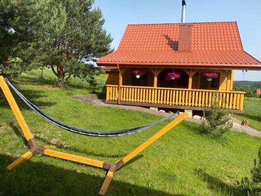 Vonkajšia záhrada v ubytovaní Luxdomki