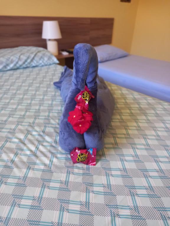 Postel nebo postele na pokoji v ubytování Vila Itacimirim