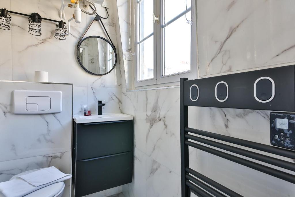 Łazienka w obiekcie 41.Studio 2Pers#Sèvres-Lecourbe#Necker