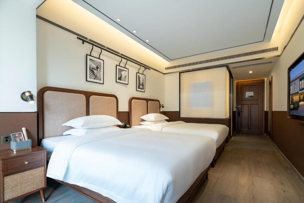 A Memory Hotel-Hotel in the Garden, Beijing Daxing International Airport, Beijing Aerospace Museum, Beijing Wildlife Park, Free daily necessities, Free night snack, Free laundry, English communication well, Free travel advice - Chambre Double Deluxe