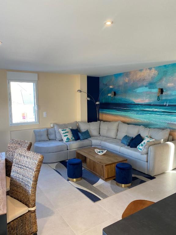 Les Maisons de Louise - Apartamento De Tres Habitaciones Con Vista Al Mar