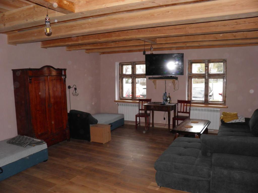 Część wypoczynkowa w obiekcie Apartament Rynek 30